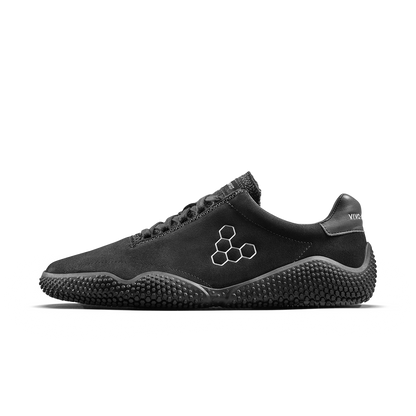 Vivobarefoot Motus Studio Sneaker Leather Mens Obsidian