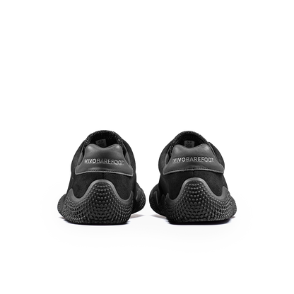 Vivobarefoot Motus Studio Sneaker Leather Mens Obsidian