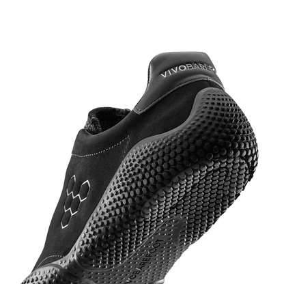 Vivobarefoot Motus Studio Sneaker Leather Mens Obsidian