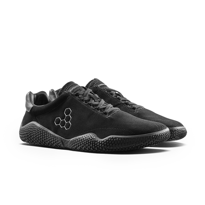 Vivobarefoot Motus Studio Sneaker Leather Mens Obsidian