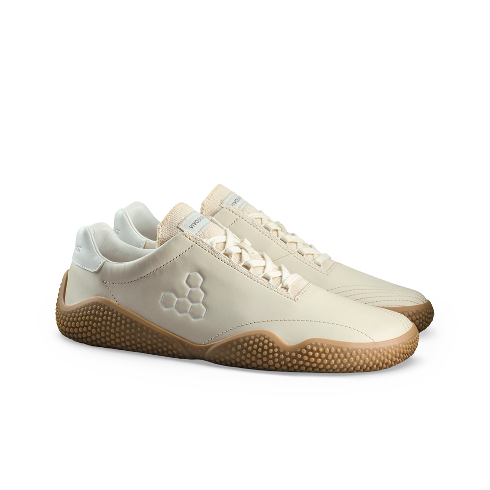 Vivobarefoot Motus Studio Sneaker Leather Mens Sand