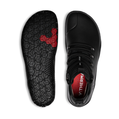 Vivobarefoot Magna Leather FG Mens Obsidian