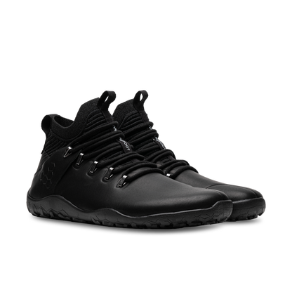 Vivobarefoot Magna Leather FG Mens Obsidian