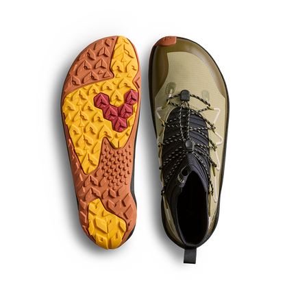 Vivobarefoot Primus Trail Flow Mid Mens Cedar