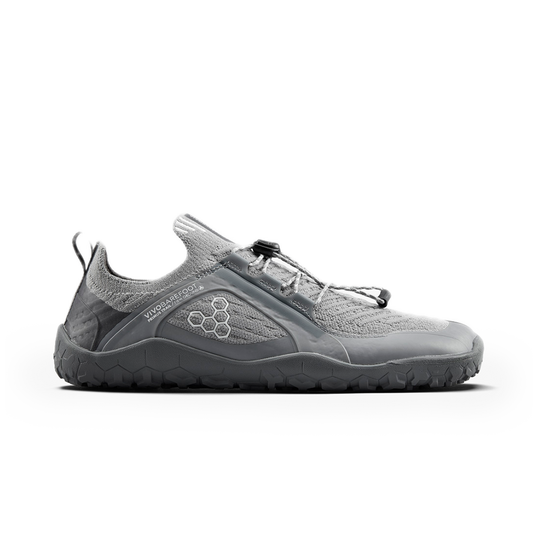 Vivobarefoot Primus Trail Knit FG Mens Ultimate Grey/Storm Cloud