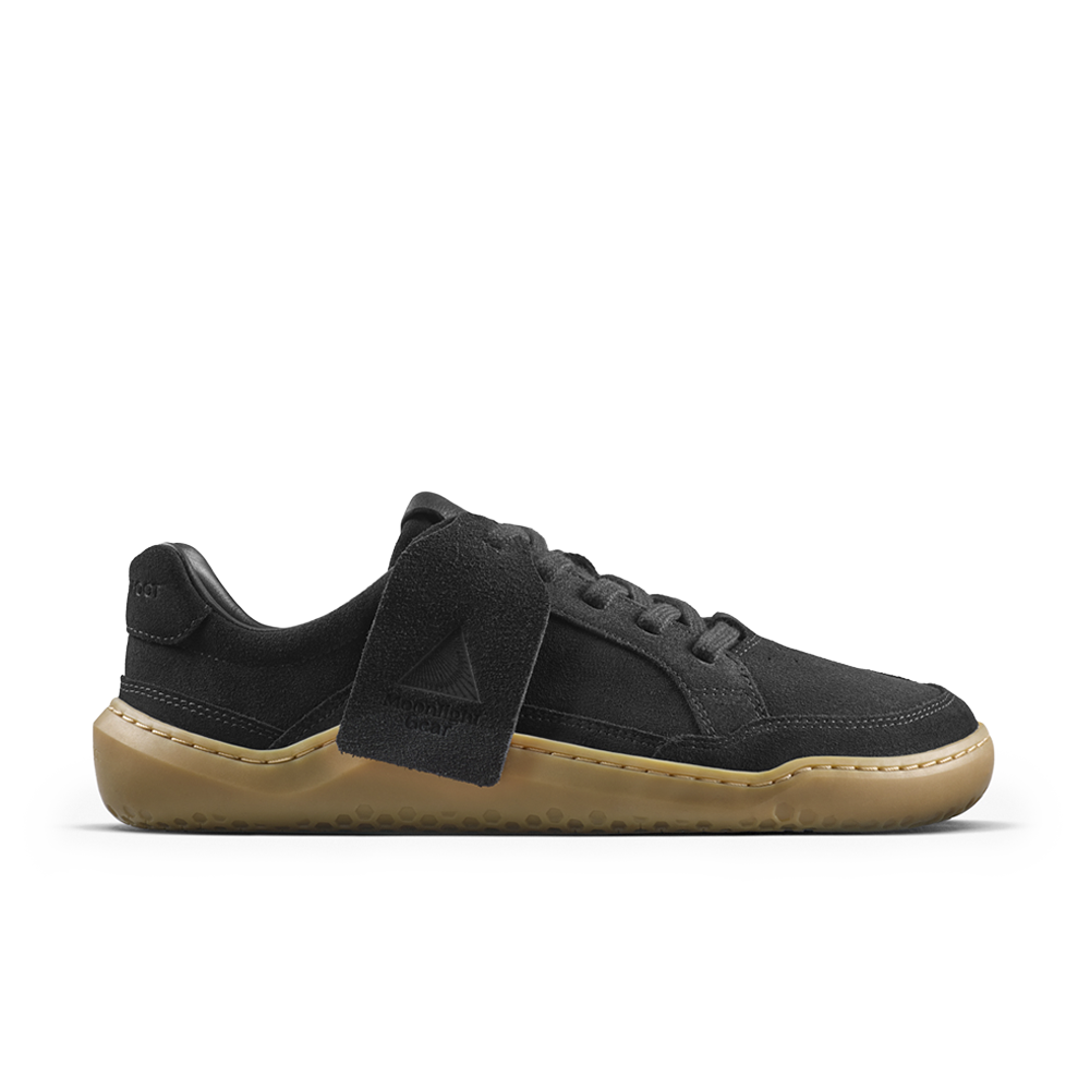 Vivobarefoot Gobi Sneaker Skate MLG Mens Obsidian