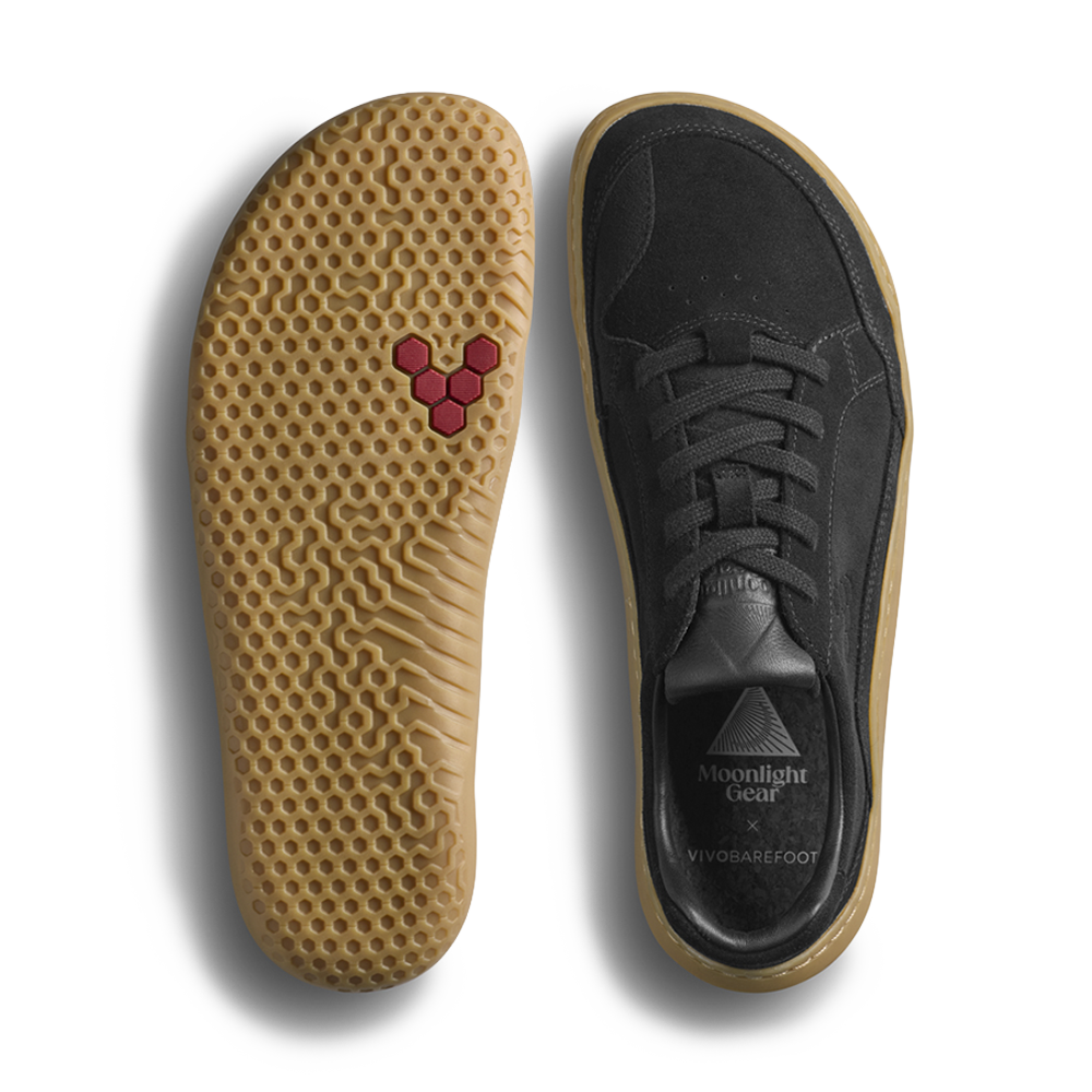 Vivobarefoot Gobi Sneaker Skate MLG Mens Obsidian