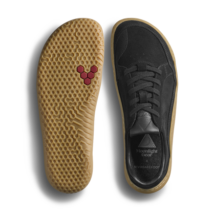 Vivobarefoot Gobi Sneaker Skate MLG Mens Obsidian
