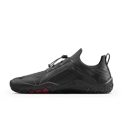 Vivobarefoot Primus Trail Knit FG Grounding Mens Obsidian/Obsidian