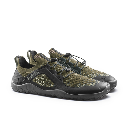Vivobarefoot Primus Trail Knit FG Mens Dark Olive