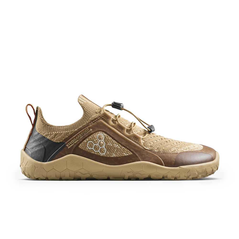 Vivobarefoot Primus Trail Knit FG Grounding Mens Wood