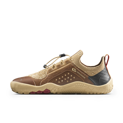 Vivobarefoot Primus Trail Knit FG Grounding Mens Wood
