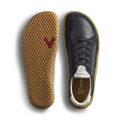 Vivobarefoot Gobi III Sneaker Leather Mens Obsidian