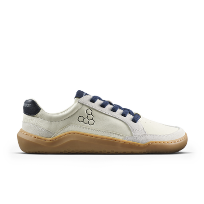 Vivobarefoot Gobi III Sneaker Leather Mens Limestone/Seaborne