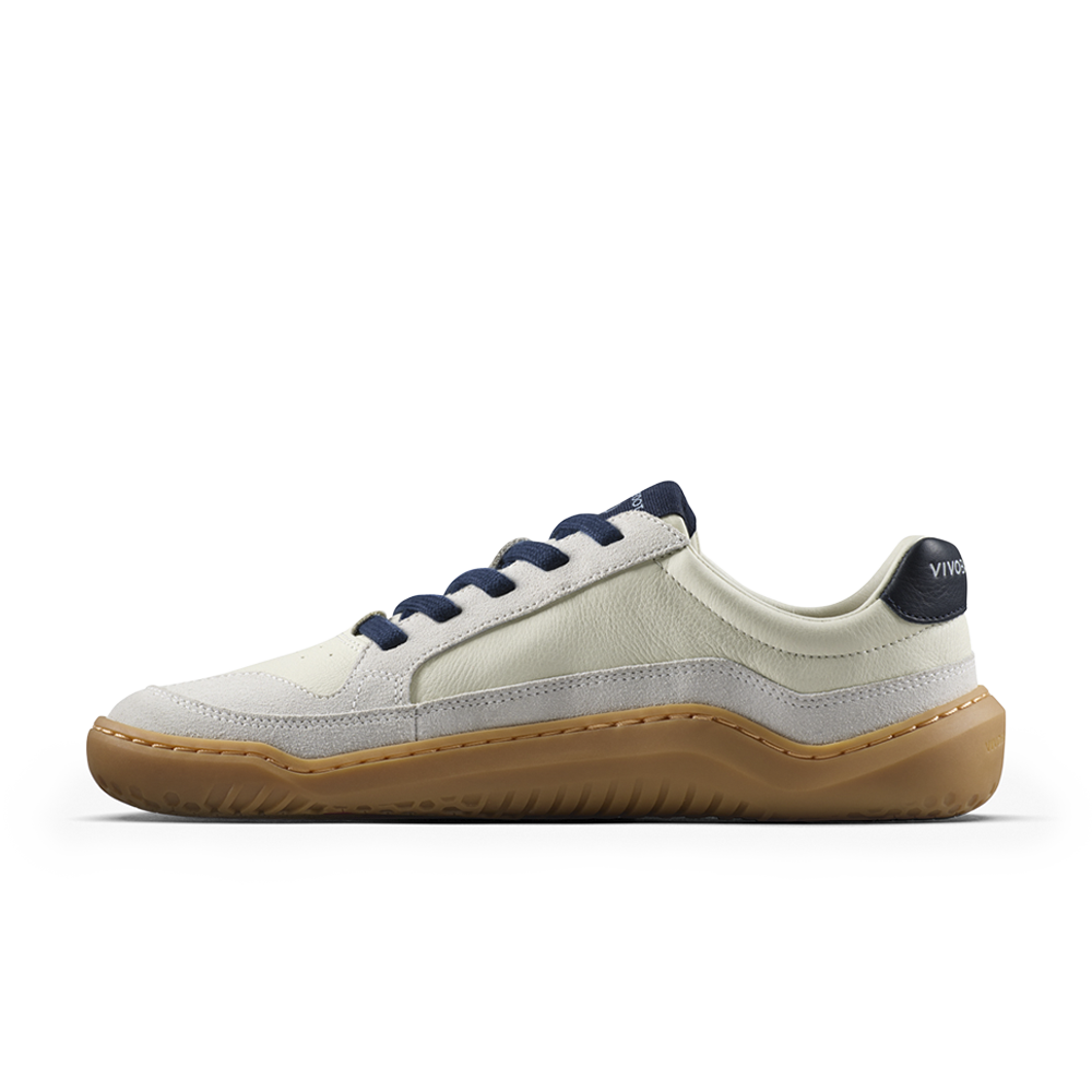 Vivobarefoot Gobi III Sneaker Leather Mens Limestone/Seaborne