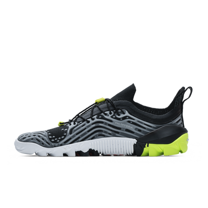 [PRE-ORDER] Vivobarefoot Hydra Esc Mens Obsidian/Safety Yellow  (ETA. LATE MARCH)