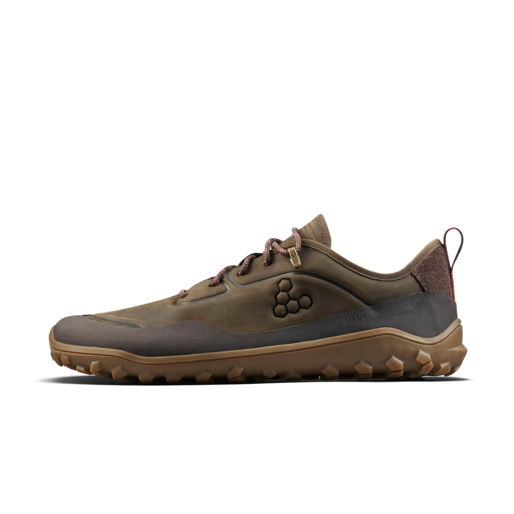 Vivobarefoot Tracker Leather Low Mens Bracken