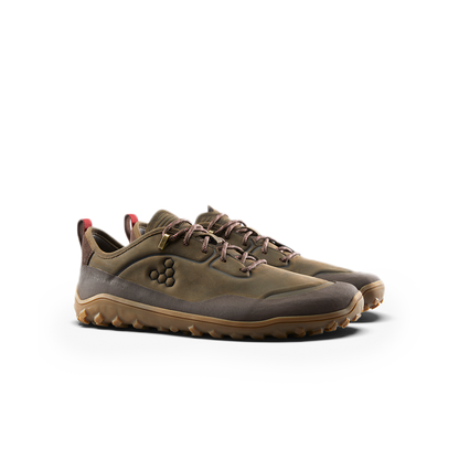 Vivobarefoot Tracker Leather Low Mens Bracken