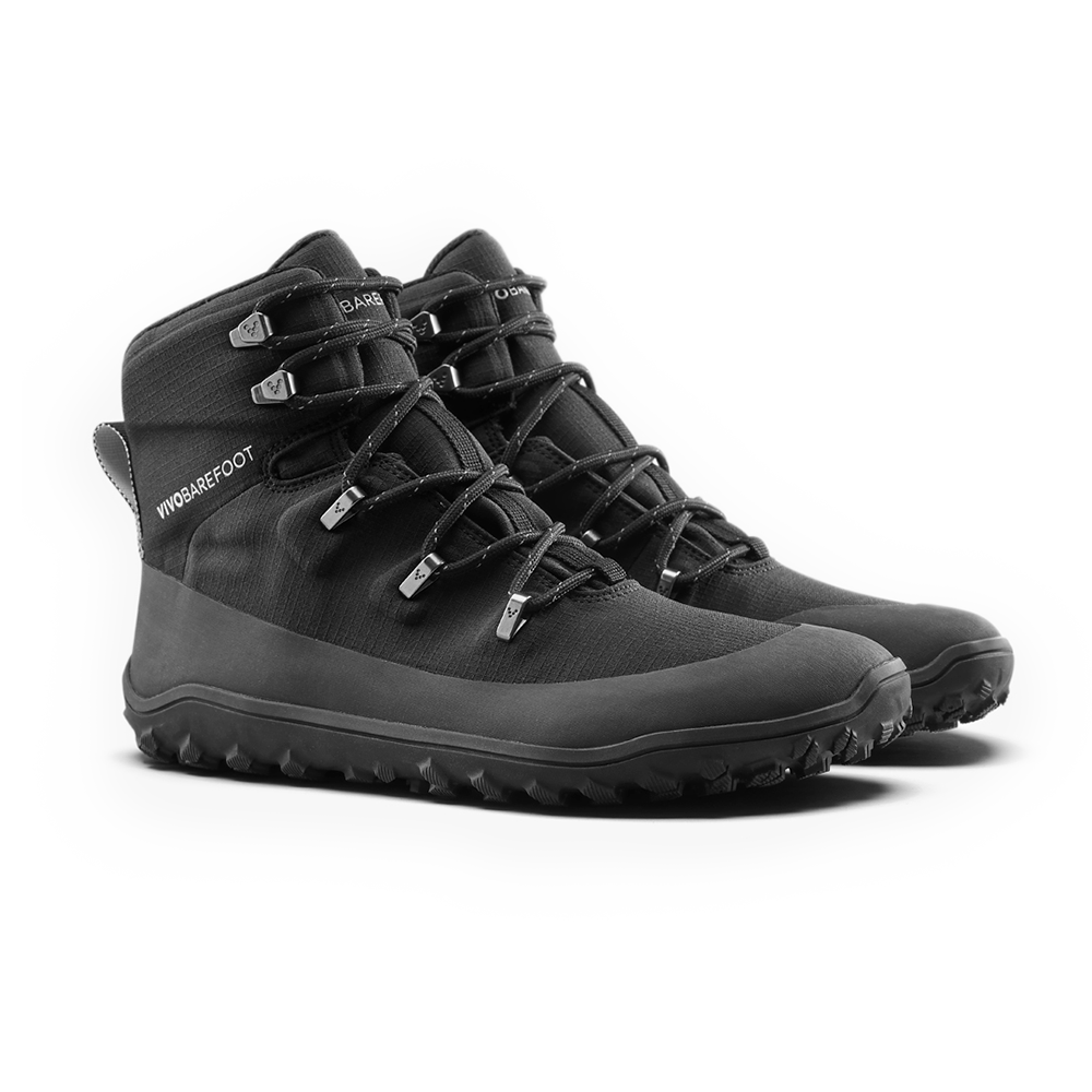 [PRE-ORDER] Vivobarefoot Tracker Textile AT Mens Obsidian (ETA. LATE MARCH)