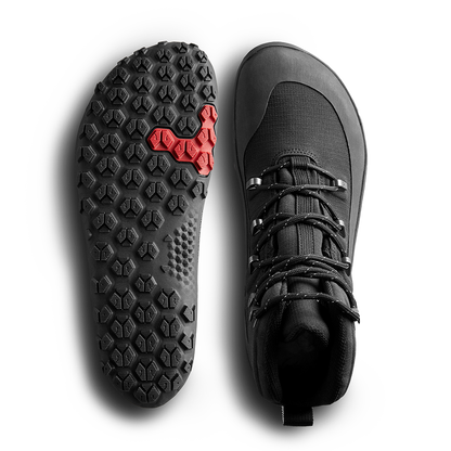 [PRE-ORDER] Vivobarefoot Tracker Textile AT Mens Obsidian (ETA. LATE MARCH)