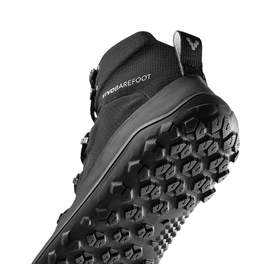 [PRE-ORDER] Vivobarefoot Tracker Textile AT Mens Obsidian (ETA. LATE MARCH)