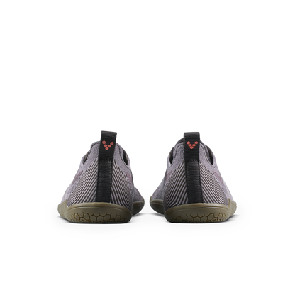 Vivobarefoot Primus Lite Knit Natural Mens Dark Gull Grey