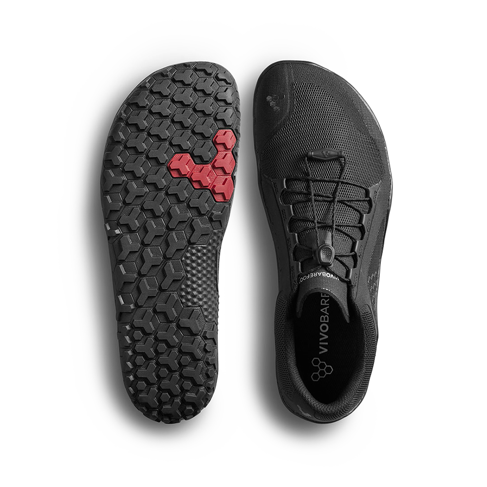 Vivobarefoot Primus Trail FG 3.5 Womens Obsidian