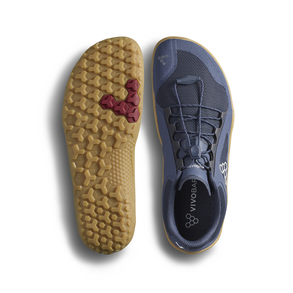 Vivobarefoot Primus Trail FG 3.5 Womens Insignia Blue/Gum