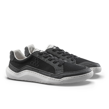 Vivobarefoot Gobi II Sneaker Premium Canvas Mens Obsidian