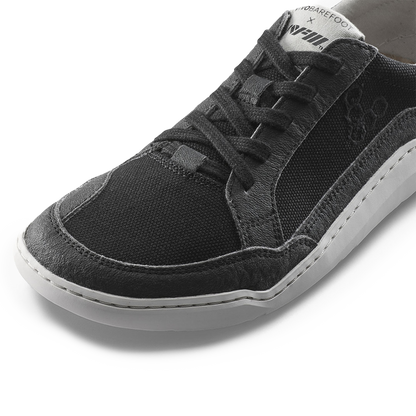 Vivobarefoot Gobi II Sneaker Premium Canvas Mens Obsidian