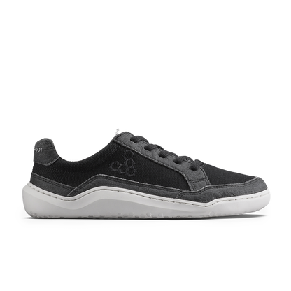 Vivobarefoot Gobi II Sneaker Premium Canvas Mens Obsidian