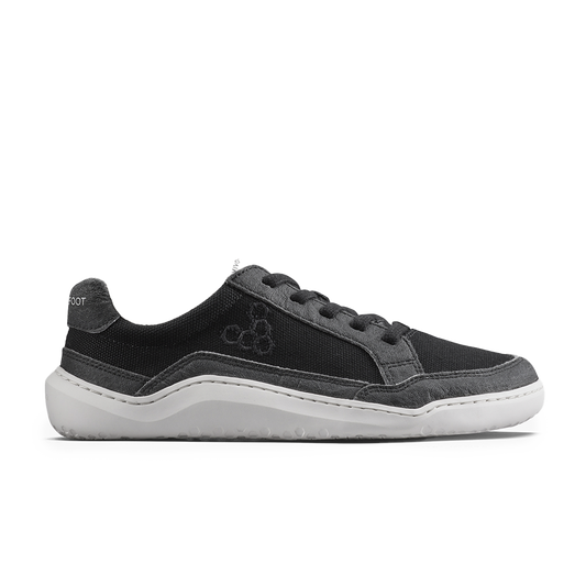 Vivobarefoot Gobi II Sneaker Premium Canvas Mens Obsidian