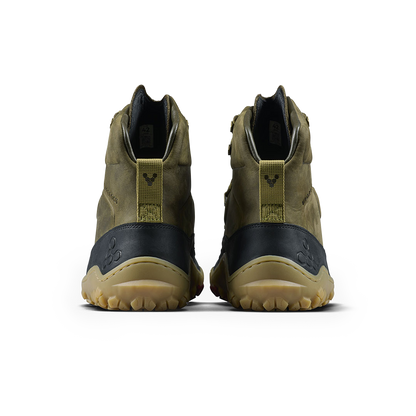 Vivobarefoot Tracker Leather AT II Mens Dark Olive