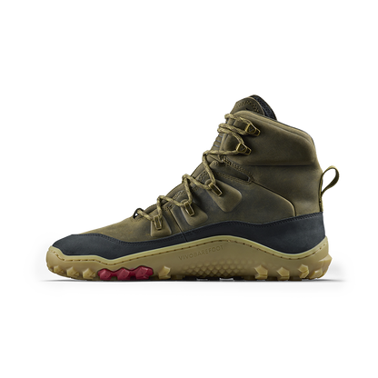 Vivobarefoot Tracker Leather AT II Mens Dark Olive