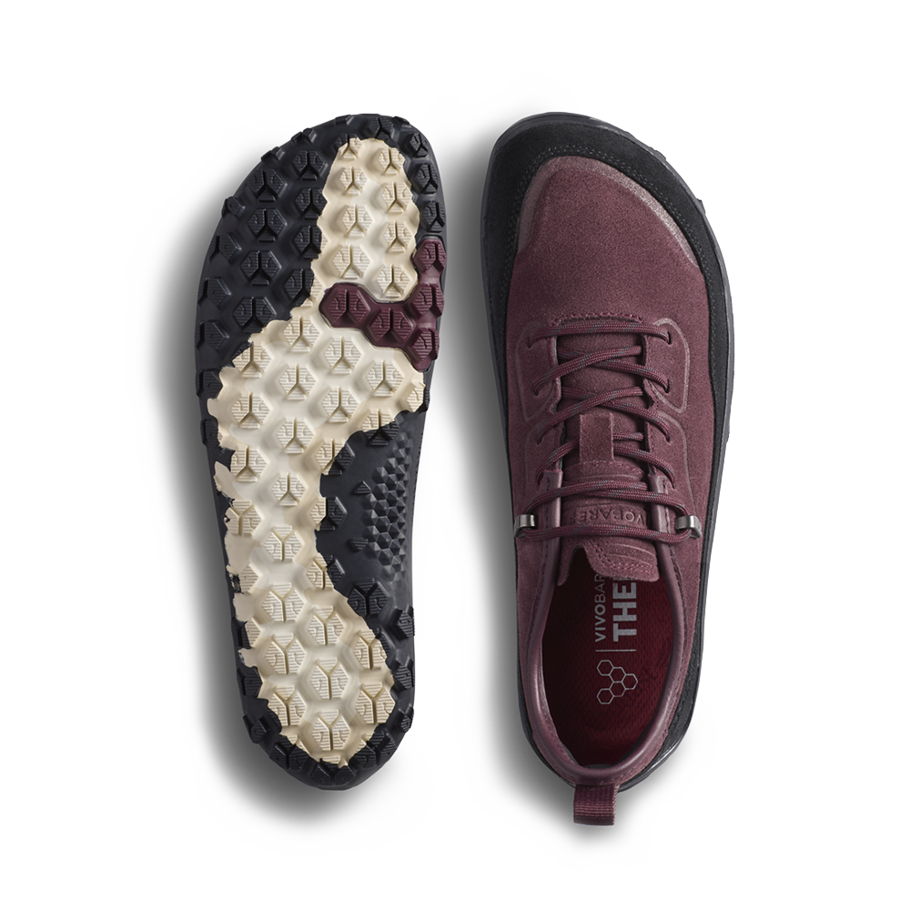 Vivobarefoot Tracker Leather AT Low II Suede Mens Fig