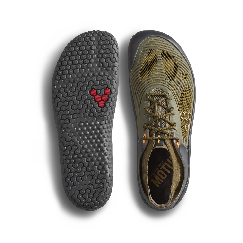 Vivobarefoot Motus Strength II Mens Dark Olive