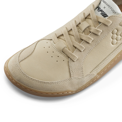 Vivobarefoot Gobi II Sneaker Premium Leather Womens Desert Sand