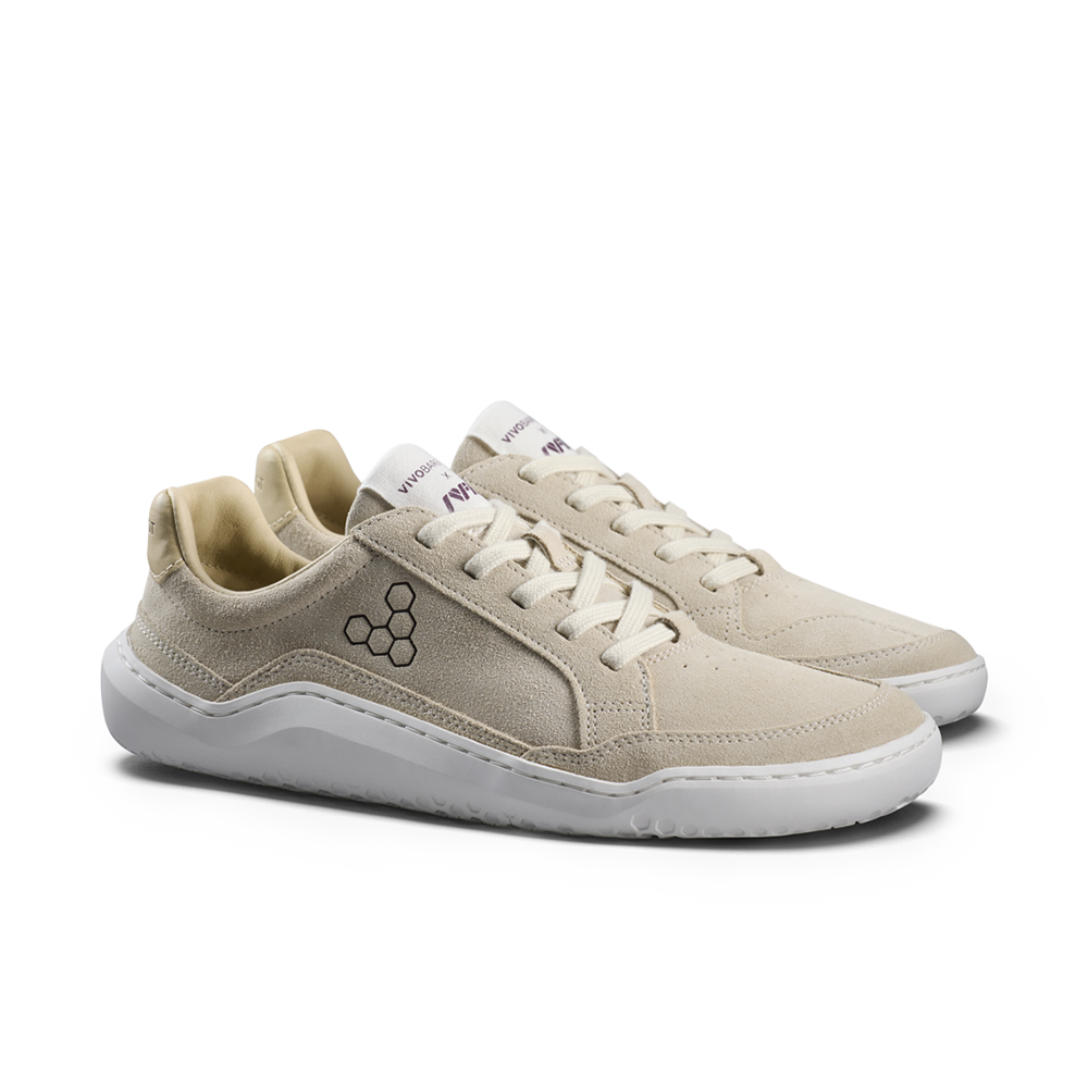 Vivobarefoot Gobi II Sneaker Leather Mens Sand/Fig
