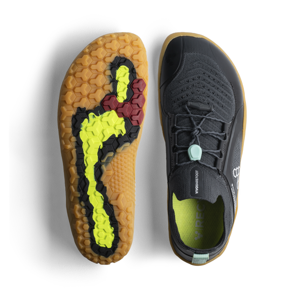 Vivobarefoot Primus Trail Knit FG Womens Graphite/Gum