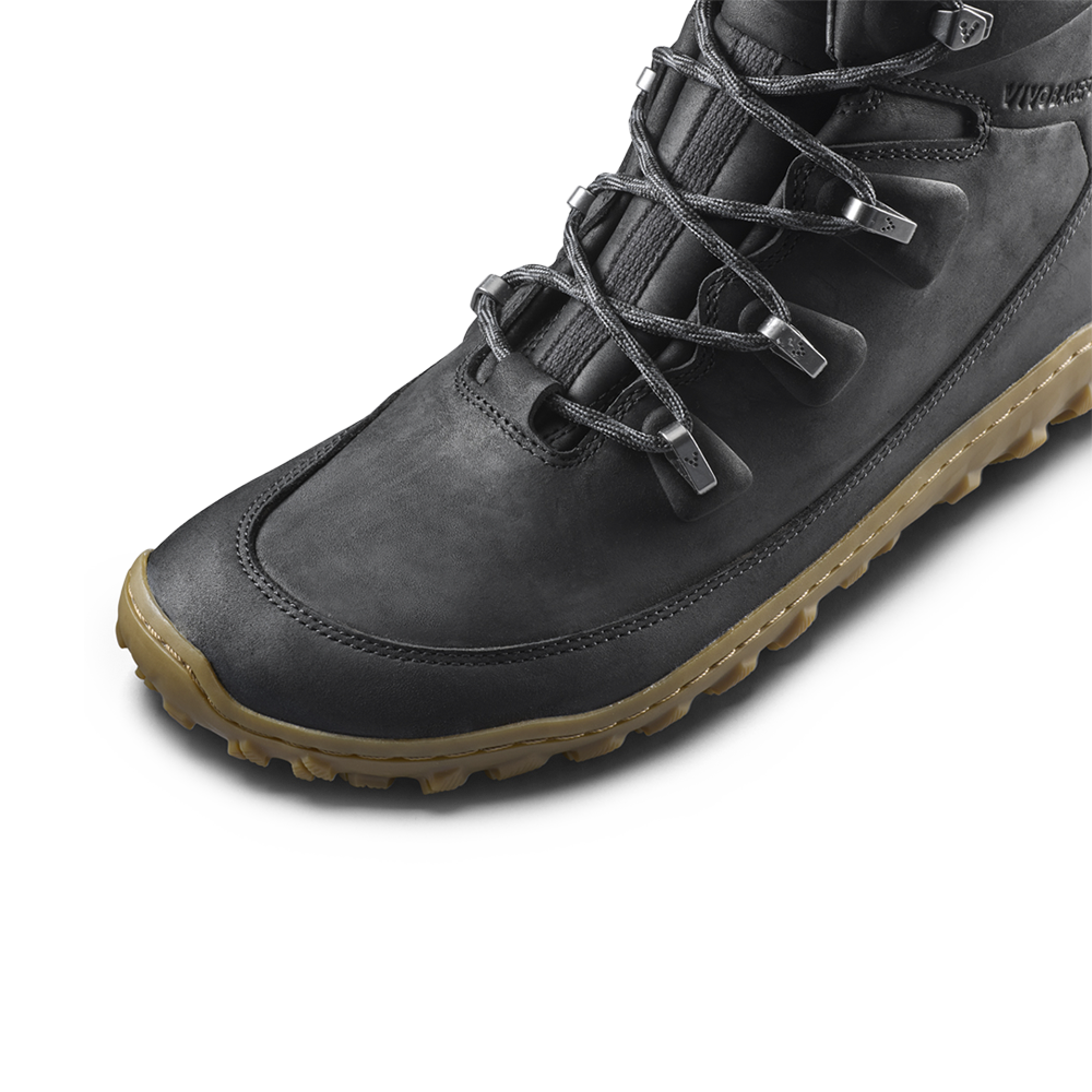 Vivobarefoot Tracker Leather At II Womens Obsidian