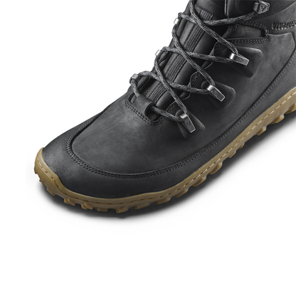 Vivobarefoot Tracker Leather At II Mens Obsidian