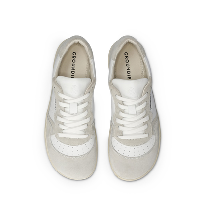 Groundies Nova GO1 Barefoot+ Men White/Off-White