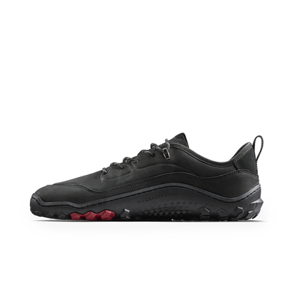 Vivobarefoot Tracker Leather At Low II Mens Obsidian