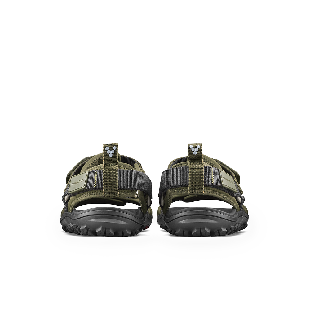 Vivobarefoot Tracker Ora Sandal Womens Dark Olive