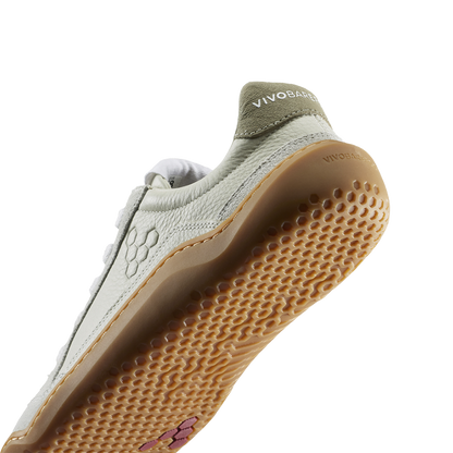 Vivobarefoot Gobi III Sneaker Leather Womens Limestone Dusty Green