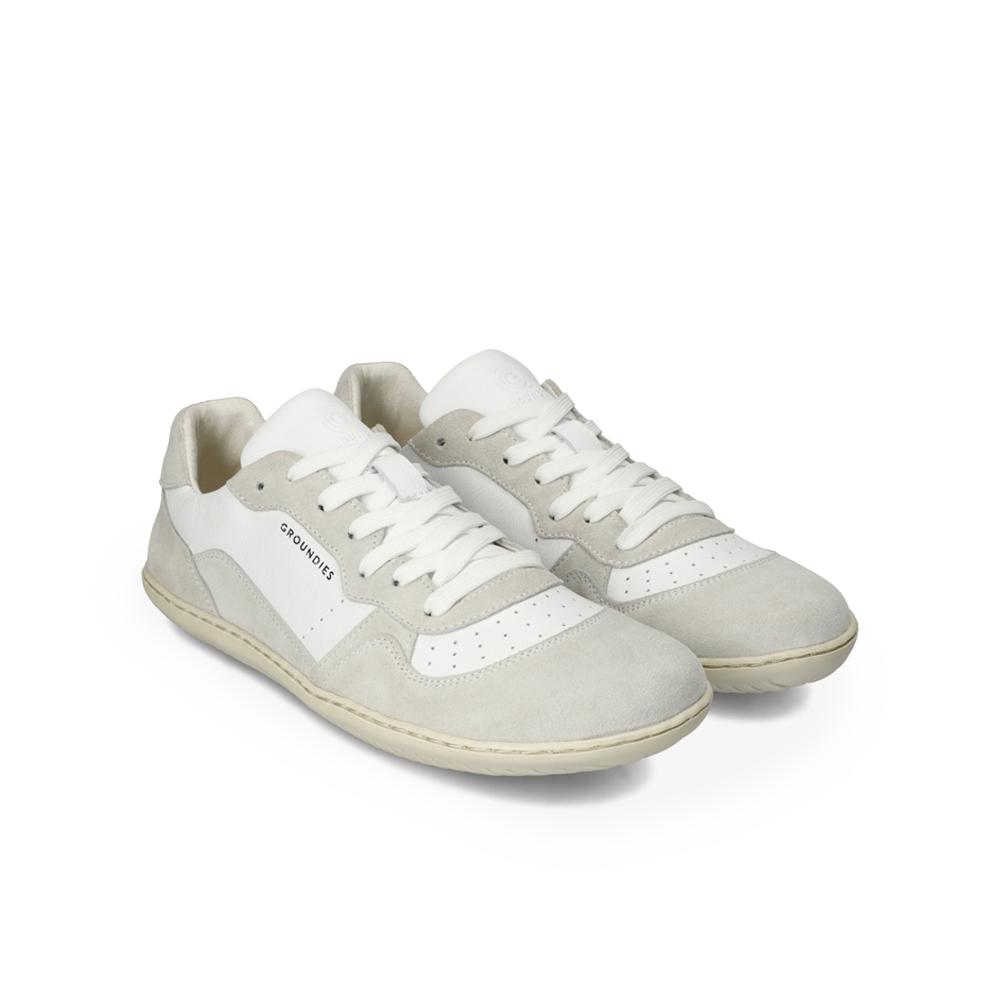 Groundies Nova GO1 Barefoot+ Men White/Off-White