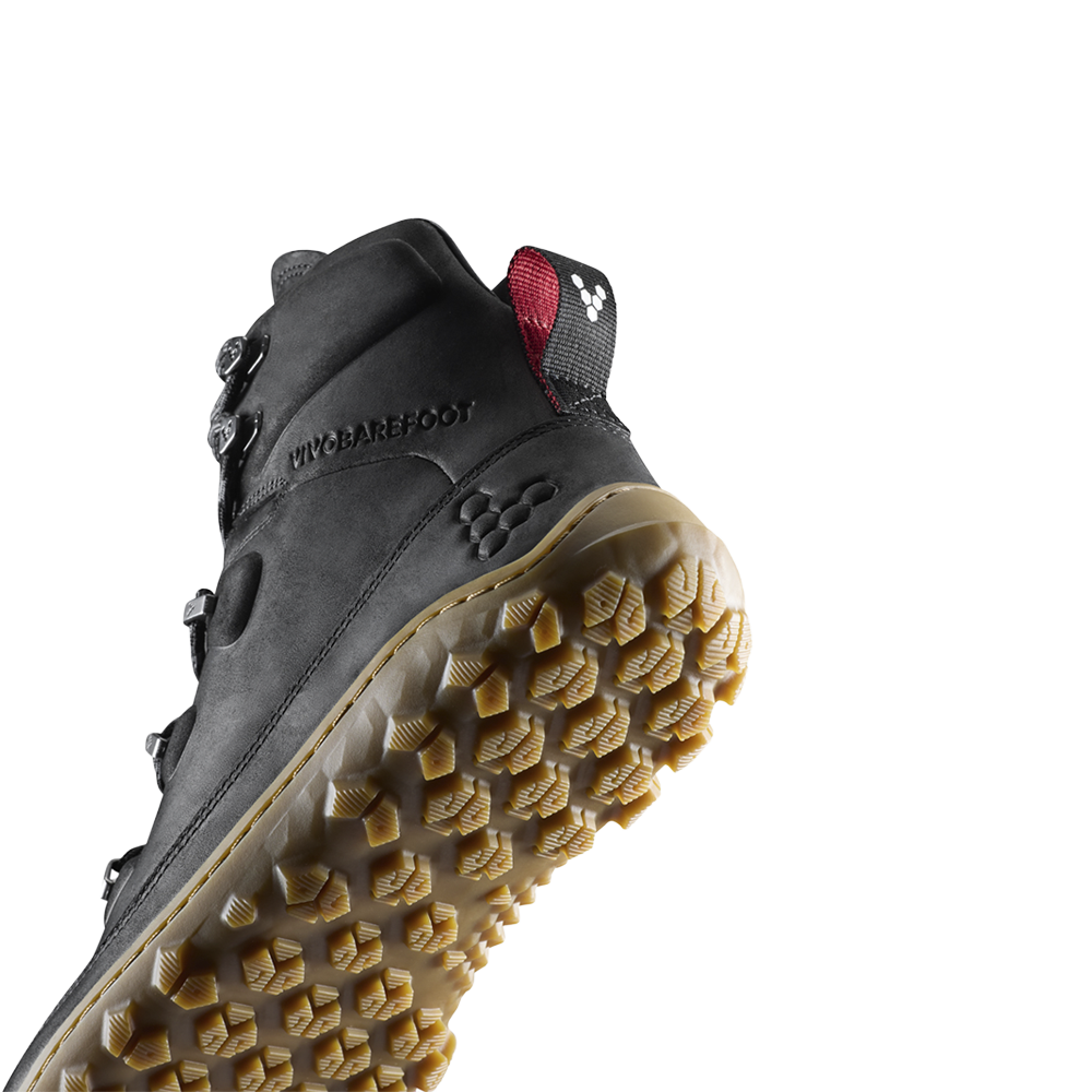 Vivobarefoot Tracker Leather At II Womens Obsidian