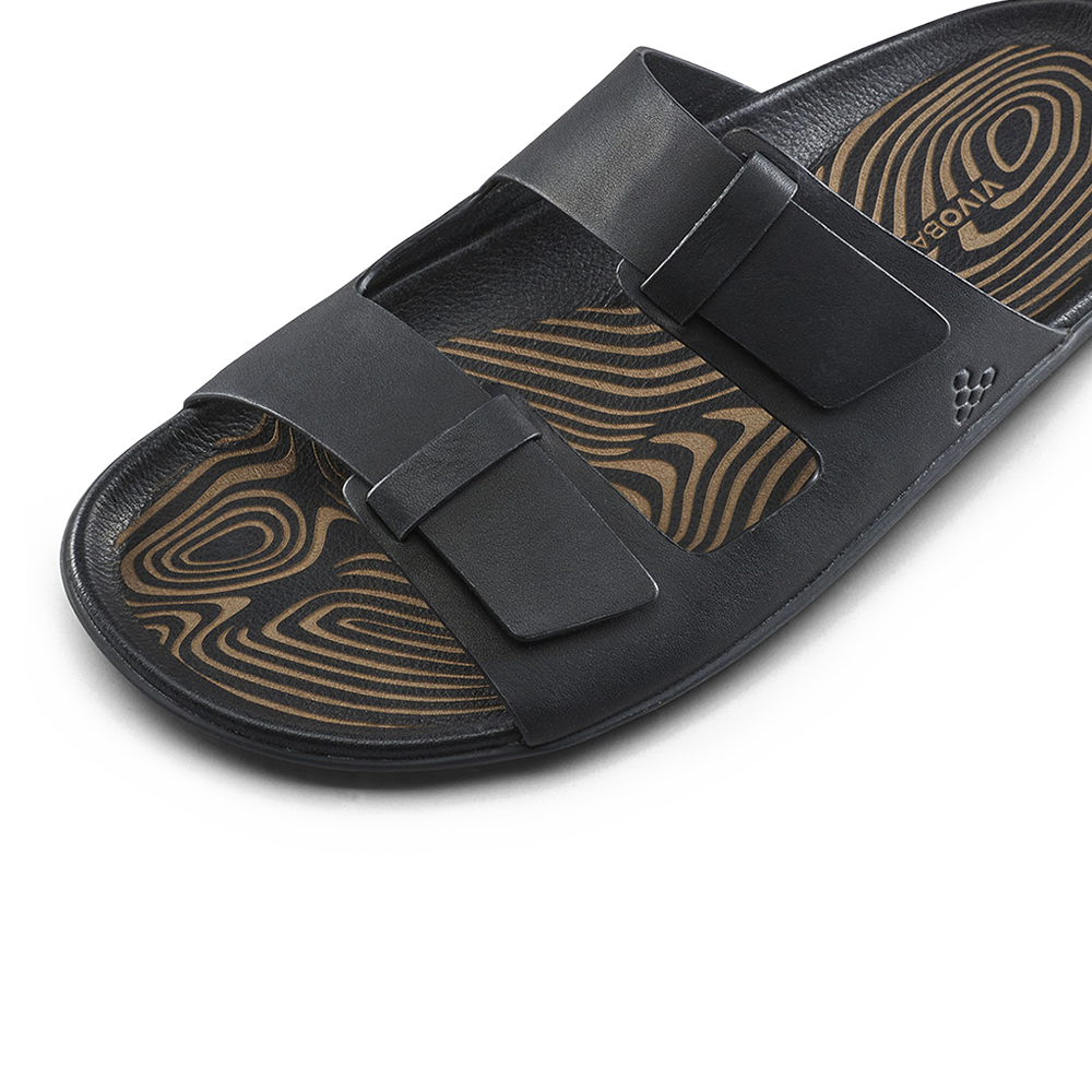Vivobarefoot Sensus Yin Slide Mens Obsidian