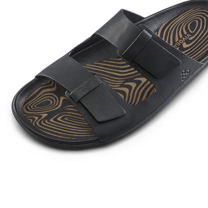 Vivobarefoot Sensus Yin Slide Mens Obsidian