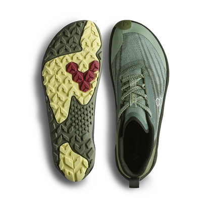 Vivobarefoot Primus Trail Flow Mens Glacial Green